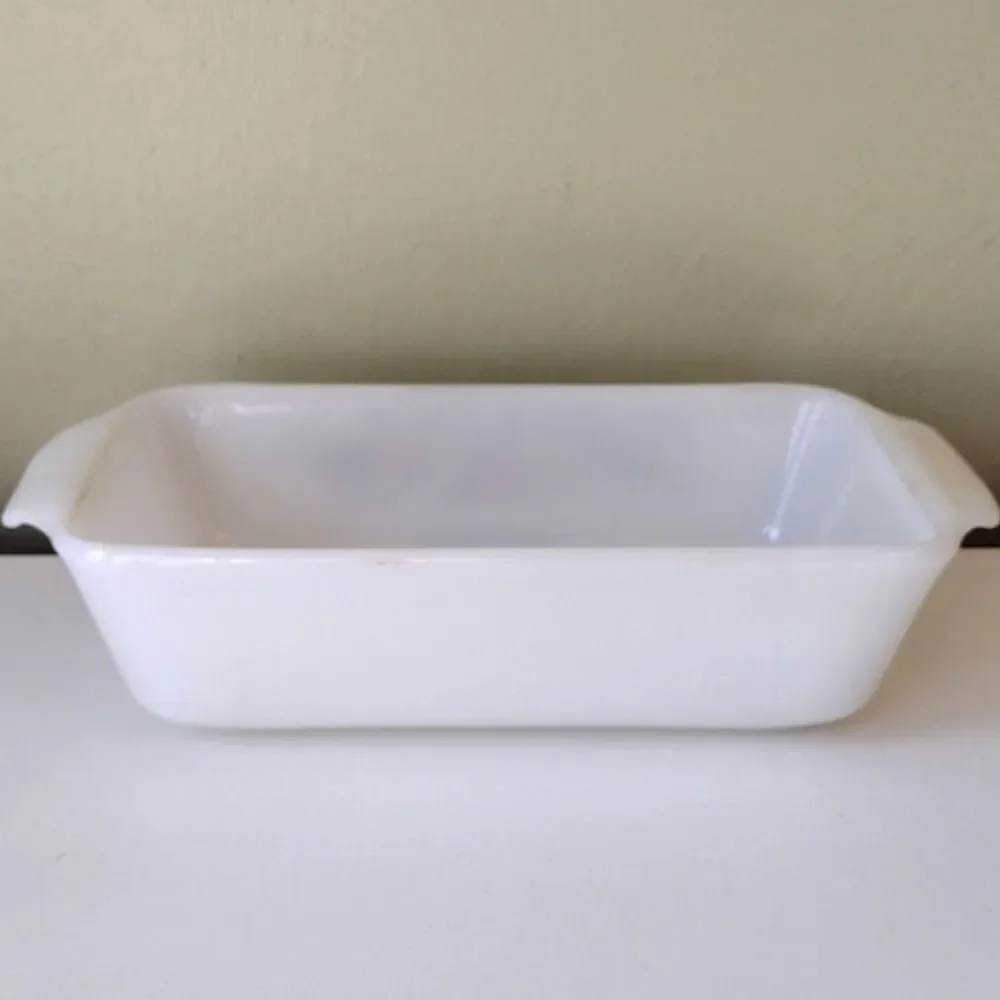 Anchor Hocking Vntg Fire King Le Bon Potager‎ Baking Loaf Pan